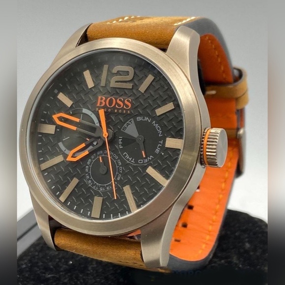 Hugo Boss Analog Chronograph Stainless Steel Watch with IOB - Picture 2 of 5